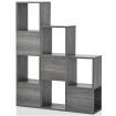 9-Cube Free Combination Bookcase for Living Room