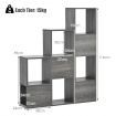 9-Cube Free Combination Bookcase for Living Room