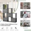 9-Cube Free Combination Bookcase for Living Room