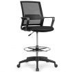 Mesh Drafting Chair with Adjustable Height for Home & Office