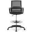 Mesh Drafting Chair with Adjustable Height for Home & Office