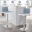 Modern Swivel Adjustable Armless Barstools with Comfortable Design for Kitchen