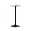 Modern Bar Table with Round Top for Living Room & Restaurant & Bistro