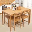 Dining Set with 1 Rectangular Table & 4 Chair for Dining Room & Kitchen