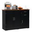 Buffet Sideboard Storage Cabinet with Spacious Table Top