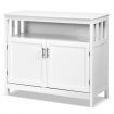 Buffet Sideboard Storage Cabinet with Shelf for Kitchen