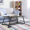 Stylish Modern Coffee Table with Spacious Tabletop for Living Room/Office/Reception Room