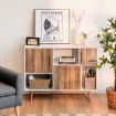 Sturdy Sideboard Storage Cabinet with Trendy Design for Home & Office