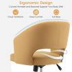 Modern Swivel Mid Back Home Office leisure Chair with Adjustable Height