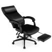 Ergonomic Executive Office Chair with Retractable Footrest for Office