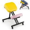 Ergonomic Kneeling Chair with Adjustable Height & Gliding Wheels