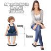 Ergonomic Wobble Stool with Adjustable Height for Kids & Adults