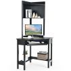 Corner Computer Desk with Hutch for Study & Writing