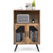 Industrial Kitchen Sideboard with Removable Wine Rack for Living Room, Dining Room