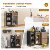 Industrial Kitchen Buffet SideboardStorage Cabinet for Dining Room, Living Room