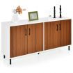 4-Door Kitchen Buffet Sideboard for Living Room, Dining Room, Kitchen