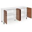 4-Door Kitchen Buffet Sideboard for Living Room, Dining Room, Kitchen