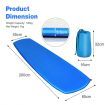 Inflatable Sleeping Pad with Inflatable Sponge for Hiking