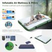 2-Person Foldable Camping Tent Cot with Air Mattress