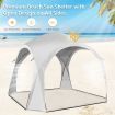 Patio Sun Shade Shelter Canopy Beach Tent for Outdoor