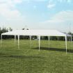 3m x 9m Outdoor Waterproof Canopy with Connection Stakes & Ropes