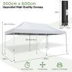 3m x 6m UPF 50+ Pop-Up Canopy Tent with Wheels & Portable Bag