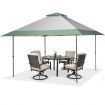 Pop-Up  Canopy Tent with 4 Reinforced Ribs & Wheeled Bag