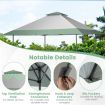 Pop-Up  Canopy Tent with 4 Reinforced Ribs & Wheeled Bag