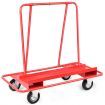 350 kg Heavy-Duty Rolling Drywall Cart Dolly for Handling Wall Panels