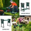 2 in 1 Garden Kneeler Bench with EVA Foam Pad for Gardening