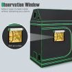 Mylar Hydroponic Grow Tent with Window