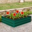 Outdoor Steel Raised Garden Bed for Flowers