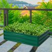 Outdoor Steel Raised Garden Bed for Flowers