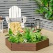 HDPE Raised Garden Bed with 2 Configurations of Rectangular and Hexagon