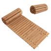 245 cm x 55 cm Weatherproof Wood Boardwalk for Garden, Backyard, Wedding