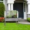 Portable Greenhouse with Roll-Up Zippered Door for Garden