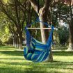 Hanging Rope Swing Seat with 2 Seats for Outdoor Play