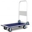 Folding Push Cart Dolly with 360 Degree Swivel Wheels for Garage/Kitchen