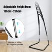 Adjustable Hammock Chair Stand with Safety Hook for Bedroom & Patio (without Hammock)