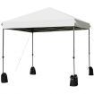 Outdoor Popup Folding Canopy Tent with Roller Bag and Sand Bags