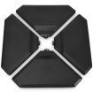 4 Pieces Cantilever Umbrella Base with Concave Handles