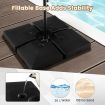 Heavy-Duty Water & Sand Filled Umbrella Stand for Pool