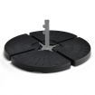 4 Pcs Water & Sand Filled Heavy Duty Patio Umbrella Base