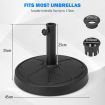 45CM Round Table Market Umbrella Stand for Outdoor Umbrella