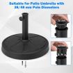 45CM Round Table Market Umbrella Stand for Outdoor Umbrella