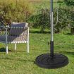 14KG Outdoor Umbrella Base Fit Umbrella Poles 38/48MM for Patio