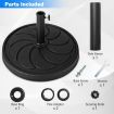 14KG Outdoor Umbrella Base Fit Umbrella Poles 38/48MM for Patio