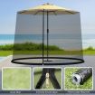 2.7-3m Outdoor Umbrella Mesh Screen Cover