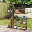 Multifunctional 7-Level Plant Stand for Balcony, Garden, Living Room