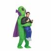 Inflatable ET Alien Costume  Funny Blow up Costume Cosplay Party Christmas Halloween Costume for Adult 150-190CM
